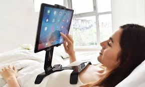 Tstand Is An Ipad Holder For Bed And Ipad Bed Stand That Converts Into A Tablet Stand For A Desk Or The Kitchen It W Ipad Holder For Bed Tablet Ipad