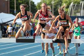 The foremost version of the event is the 3000 metres steeplechase. Morning Routine How Steeplechaser Courtney Frerichs Starts Her Day
