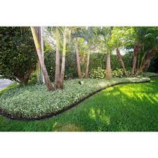 Metal fence landscape borders are sold in a variety of styles, colors, and designs. Vigoro Ecoborder 4 Ft Black Rubber Landscape Edging 6 Pack Ecobrd Blk 6pk The Home Depot