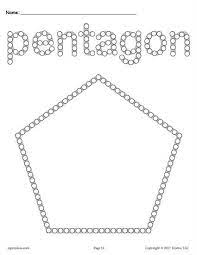 12 Shapes Q Tip Painting Printables Q Tip Painting Shapes Preschool Shapes Worksheets