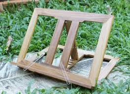 Wooden Book Stand Book Display Lectern Cookbook Stand Holder Etsy Wooden Book Stand Wooden Books Book Stands