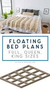 Smooth the surface thoroughly and make sure the structure is rigid. Floating Platform Bed Queen And Full Plans Now Available Ugly Duckling House