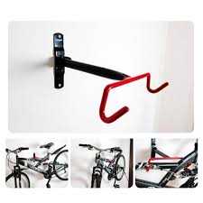 15kg Capacity Bicycle Wall Mounted Garage Rack Mtb Bike Storage Hanger Hook Compact Design Solid Bike Storage Rack Bike Storage Garage Wall Bike Storage Garage
