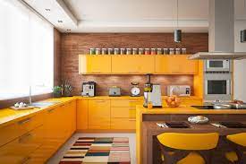 A color like pine or moss will bring the warm cabinets to the forefront and give the entire kitchen the feel of the woods. Great Kitchen Color Schemes Real Simple