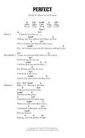 Ed Sheeran Perfect Sheet Music And Printable Pdf Music Notes Sheet Music Notes Ed Sheeran Sheet Music