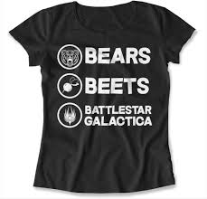 #zombies run #forever afraid of bears #bears eat beets #bears beets battlestar galactica. Bears Beets Battlestar Galactica T Shirt Hoodie I Love Apparel