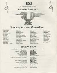 Find ann arbor restaurants in the ann arbor area and other. Ann Arbor Civic Theatre Program Ain T Misbehavin October 24 1990 Ann Arbor District Library