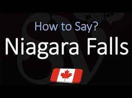 They are a group of falls in the state of new york and the canadian province of ontario. How To Pronounce Niagara Falls Correctly Youtube
