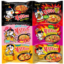 2 79 Gbp Samyang Korean Ramen Spicy Chicken Roasted Noodles Hot Spicy 6type Ebay Home Garden Noodles Spicy Ramen Noodles Spicy Ramen