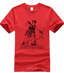 Funny T Shirts Design Crew Neck Artemis T Shirt Greek