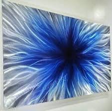 Beautiful Burst Of Blue Color Painting Idea Bild Blue Abstract Wall Art Abstract Wall Art Abstract Art Painting