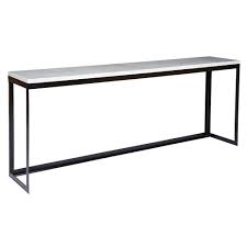 The Max Hall Table And Console Italian Carrara Marble And Black Stainless Steel Urban Coutu Stainless Table Marble Top Console Table Modern Rustic Furniture