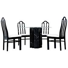 Check spelling or type a new query. Belgian Black Marble Dining Table And Asian Modern Black Lacquer Dining Chairs Set For Sale At 1stdibs