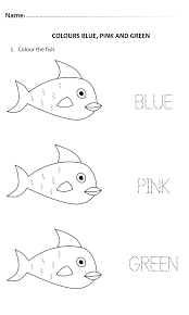 Fun And Easy Worksheet To Learn Colour Names For Nursery And Reception Student Coloring Worksheets For Kindergarten Nursery Worksheets Nursery Class Activities