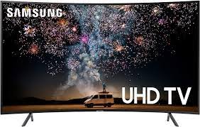 Watch tv on a uhd 4k tv and experience your favourite entertainment in a whole new way. Amazon Com Samsung Un65ru7300fxza Curved 65 Inch 4k Uhd 7 Series Ultra Hd Smart Tv With Hdr And Alexa Compatibility 2019 Model Electronics