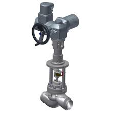 Control valves designer | Control globe valve DN80 PN25 with ...