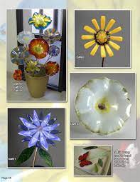 The fused glass flower kit includes: Fused Glass Flowers Book
