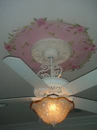 Shabby chic ceiling fans with lights. Shabby Chic Ceiling Fan Simplythinkshabby