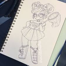 February 9th Dailydrawing Crossing I Wanted To Color This And I Have No Time My Newest Version Of My Animal Cross Daily Drawing Animal Crossing Sketch Book