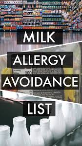 To change the font size, press the menu button on your phone on the main out of milk screen, then pick. Milk Allergy Avoidance List Dairy Products List Make It Dairy Free