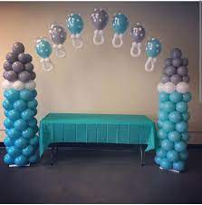 Rosielloons Balloon Baby Shower Centerpieces Baby Shower Balloon Decorations Baby Shower Balloons