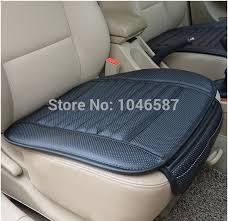 Summer Cool Car Supplies Car Seat Covers Spring Premium Car Seat Cushion Pad Bamboo Charcoal Leather Monoli Car Seats Leather Car Seat Covers Car Seat Cushion