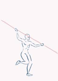 Saut sur 1 pied lorsqu'il n'y a qu'une case, sur 2 pieds lorsqu'il y a des cases voisines. Clara Chocolat Animation D Un Saut A La Perche Decomposition