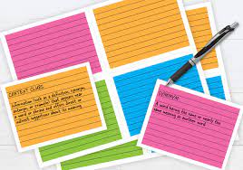 In this section, you will have a perfect typable, printable index card which is impressive to use for many purposes. Printworks Templates For Index Cards Flash Cards Postcards And More