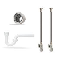 Chrysten from build.com shows you how to replace or install a wide spread bathroom faucet. Keeney Mk Lav1f Push Fit Bathroom Faucet Installation Kit Straight Walmart Com Walmart Com