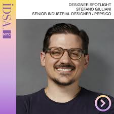 IDSA NYC Chapter Weekly Designer Spotlight August Week 34, 2023 Stefano  Giuliani is an industrial Designer based out of Brooklyn. Inspired at a  young age to pursue a creative career by the