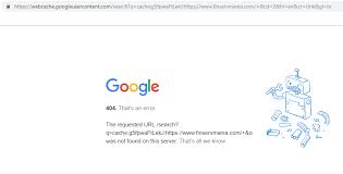 They're also a strange error because soft 404s are a hybrid of 404 and normal pages. 404 Web Cache Server Error Blogger Community