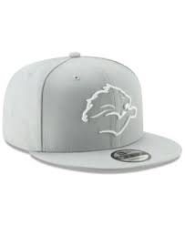 New Era Detroit Lions Logo Elements Collection 9fifty Snapback Cap Gray Adjustable Detroit Lions Logo Detroit Lions Snapback Cap