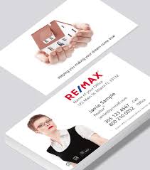 Every reputable realtor must have a business card and often it's the way that your customers remember you. Remax Realtor Business Card With Dream House Modern Design Realtor Business Cards Modern Business Cards Design Business Card Modern