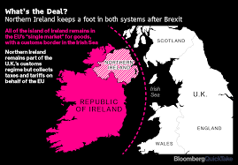 It runs for 154 km (96 miles) between the river tweed on the east coast and the solway firth in the west. Why Brexit Is Still Fueling Irish Border Tension Quicktake Bloomberg
