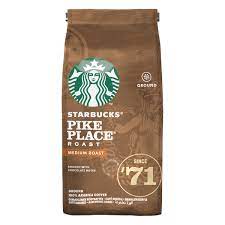 Starbucks medium roast ground coffee — pike place roast — 100% arabica — 1 bag (12 oz.) average rating: Buy Starbucks Pike Place Roast Medium Roast Ground Coffee 200g Online Lulu Hypermarket Uae