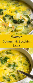 Summer Spinach And Zucchini Soup Easy Soup Recipes Summer Soup Easy Soups