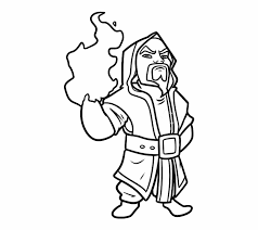 June 21, 2021 by coloring. Clash Royale Coloring Pages Mago Clash Royale Para Colorir Transparent Png Download 2114915 Vippng
