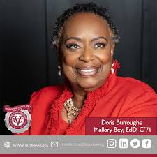 Congratulations to our newest life member, Doris Burroughs Mallory Bey,  EdD!!! Doris was the first to attend college from the family of Deacon  Irvin and Deaconess Katie Burroughs in Richmond, Virginia. She