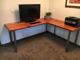 Free Shipping L Shaped Desk Reclaimed Wood Desk Wood And Etsy In 2020 Reclaimed Wood Desk Wood And Metal Desk Wood Desk