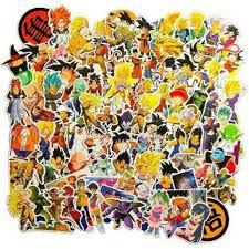 The followup to the popular dragon ball and dragon ball z series, gt has goku reduced back into a child and touring the galaxy hunting for the black star dragon balls to prevent earth's destruction. 100 Lot Dragon Ball Z Gt Character Sticker Pack For Laptop Wall Ps4 Xbox Phone Walmart Com Walmart Com