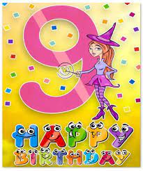 Our blessings and support are always with you. Happy 9th Birthday Wishes For 9 Year Old Boy Or Girl Birthday Wishes For Kids Birthday Wishes Girl 9 Year Old Girl Birthday