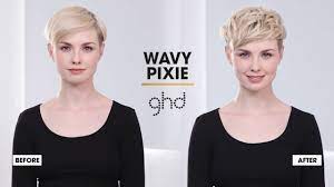 Audrey hepburn did it best. How To Style A Wavy Pixie Ghd Hairstyle How To Youtube
