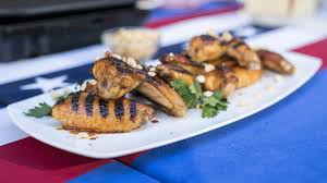 Give Wings A Nostalgic Twist With A Peanut Butter And Jelly Marinade Recipe Peanut Butter And Jelly Wings Recipe Wing Recipes Peanut Butter