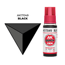 AK-Interactive: Quick Gen Acrylic Contrast - Black 18 ml