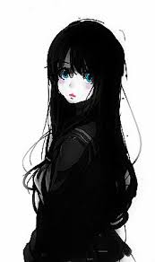 Have a good one and be safe tonight!!! Anime Girl Black Hair And Blue Eyes By Fangirling Geek On Deviantart