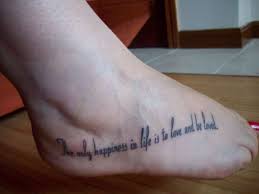 The list contains quotations from great poets, scholars, and awesome books. Cute Foot Tattoo Quotes Quotesgram