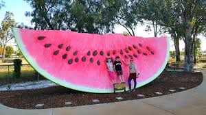 Big Watermelon Chinchilla Qld Free Camping Roadside Attractions Queensland
