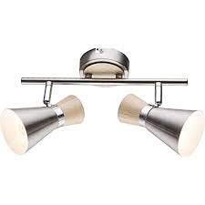 Led einbauleuchten sind sehr vielseitig und. Deckenstrahler Flur 2 Flammig Deckenlampe Holz Optik Flurlampe Spots Beweglich Deckenbeleuchtung Wohnzimmer Lampe Deckenleuchte Deckenspot 30 Cm 2 X E14 Fassung Amazon De Beleuchtung