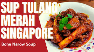 1 kg tulang lembu 6 biji bawang merah (dihiris halus) 1 labu bawang putih dihiris halus) 2 inci halia (diketuk). Resepi Sup Tulang Merah Singapore Gearbox Kambing Youtube