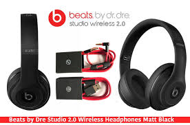 User rating, 4.7 out of 5 stars with 9733 reviews. Beats By Dre Studio 2 0 Wireless Matte Black Over The Ear Headphones Around The Clock Offers